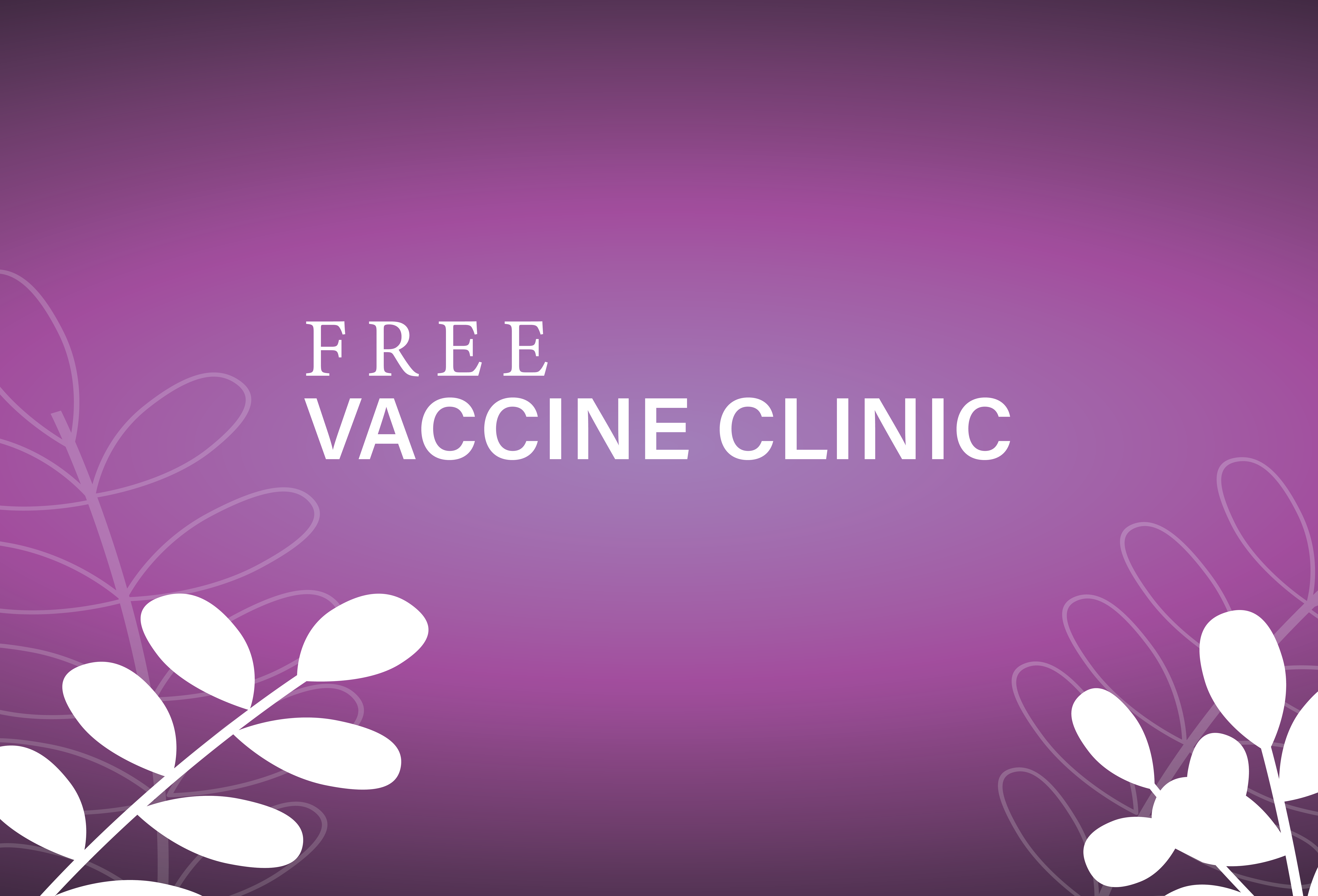 FREE Vaccine Clinic on Nov. 17th