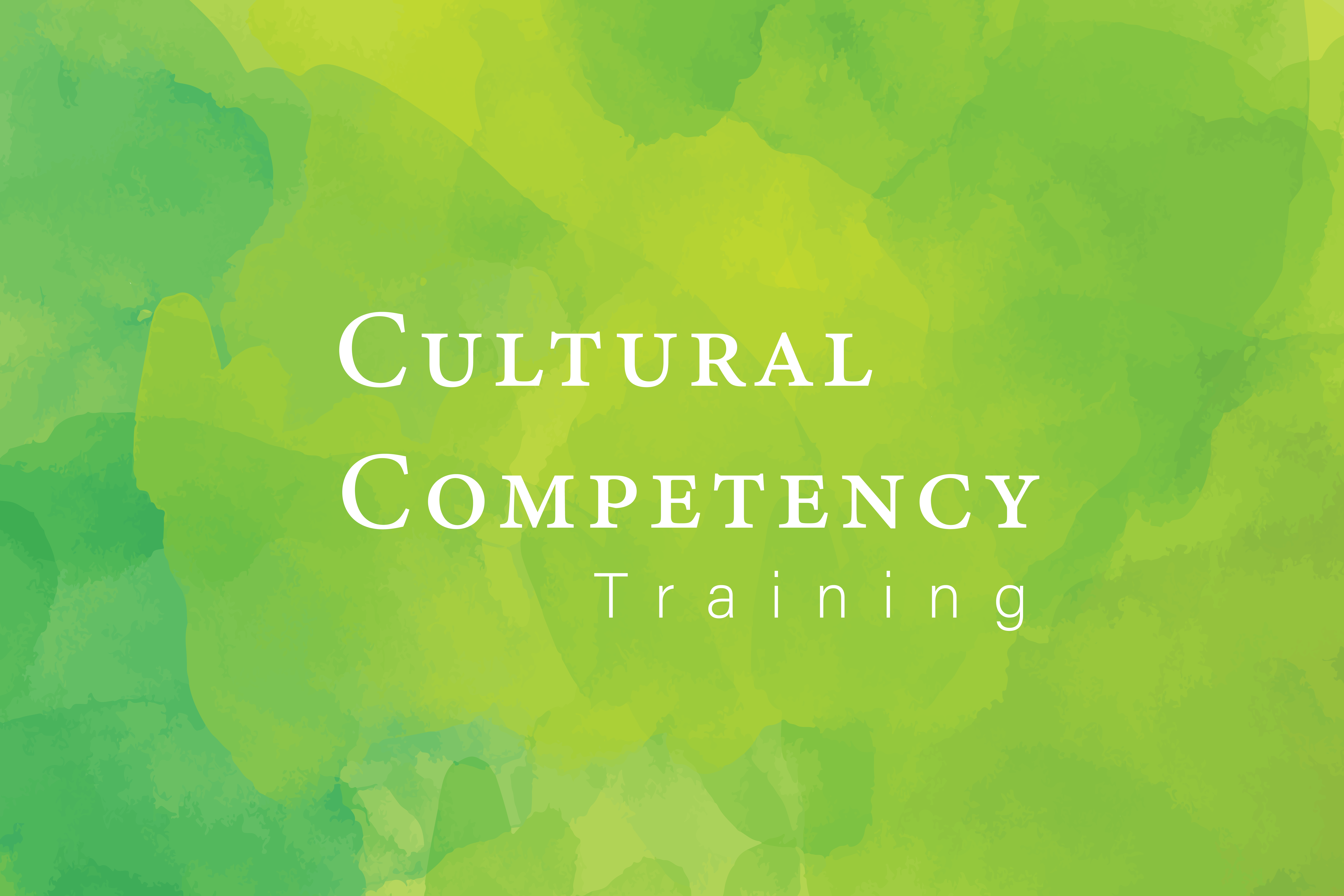 Cultural Competency Training