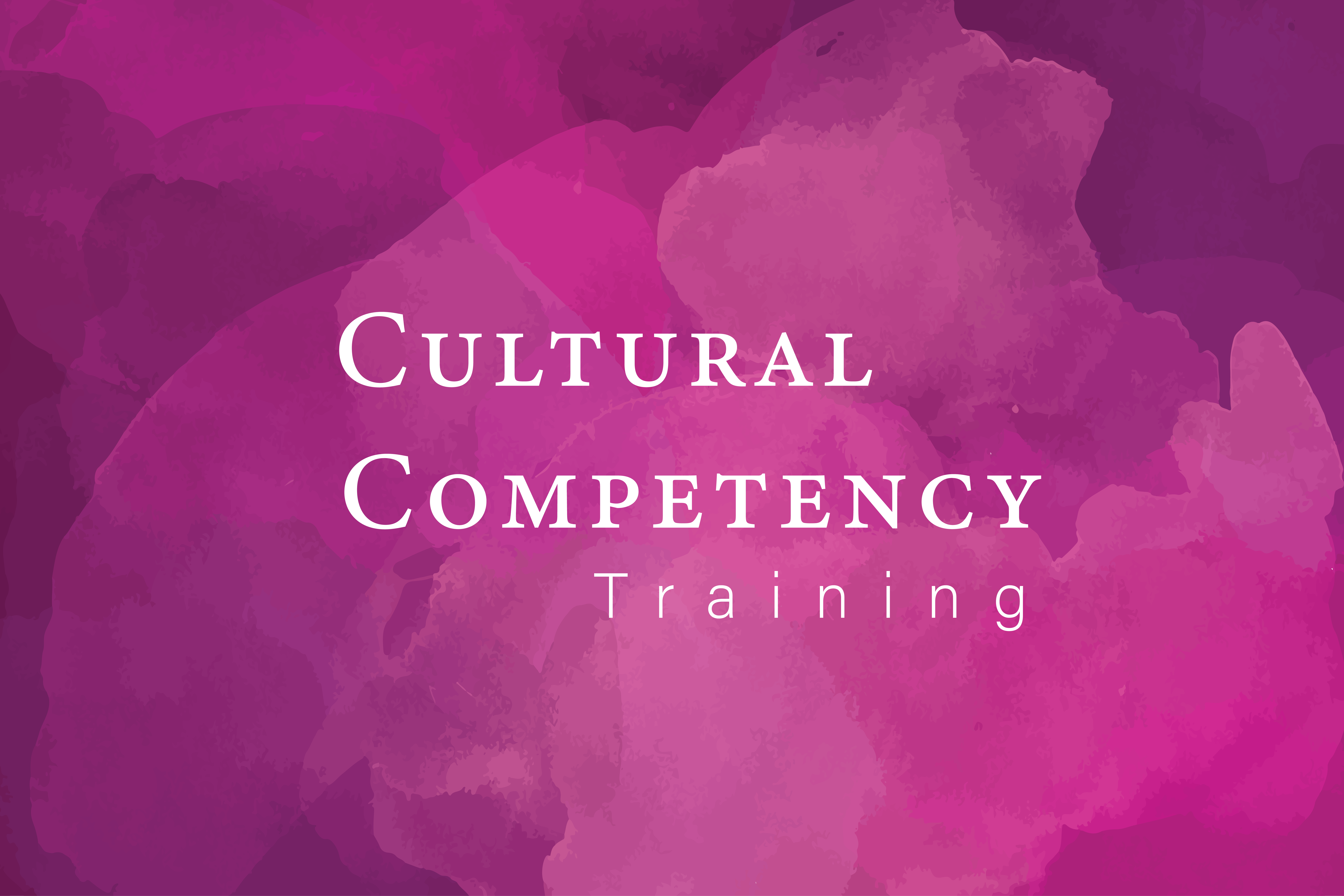 Cultural Competency Training